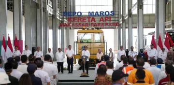 Slideshow THE INAUGURATION OF THE MAKASSARPAREPARE RAILWAY PROJECT ~blog/2023/4/10/whatsapp image 2023 03 30 at 07 16 02