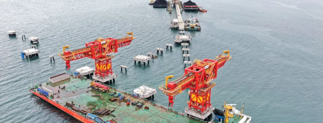 PT CCCEI Mengerjakan Proyek EPC Shiploader Berkapasitas Tinggi Pertama di Indonesia di Kutai Timur, Kalimantan Timur
